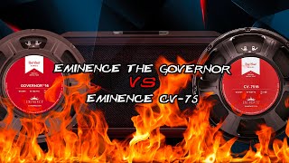 Metal Speaker Shootout: Eminence The Governor vs Eminence CV-75