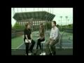 Annabel Croft Wearing Black Patent Platform Peeptoe Stilettos 05 09 2010