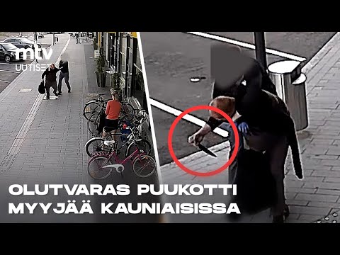 Olutvaras puukotti myyjää – törkeä teko tallentui videolle I Rikospaikka