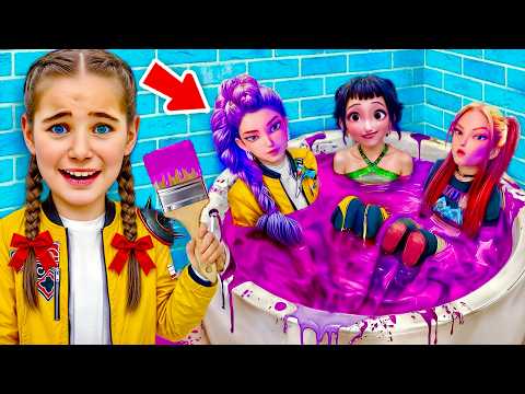 ELİF SİNEM K-POP DEMON HUNTERS RUMİ OLDU !! EN İYİ ÇİZEN KAZANIR !! KİM KAZANDI ?