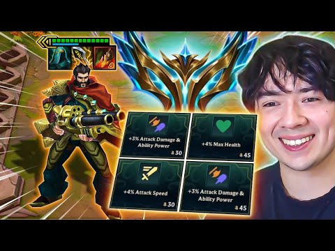 An EUW Pro Player Invented This Graves Reroll Tech... I Tried It And Its INSANE!