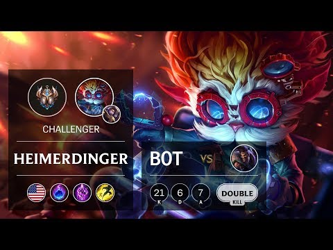 Heimerdinger Bot vs Draven - NA Challenger Patch 10.2