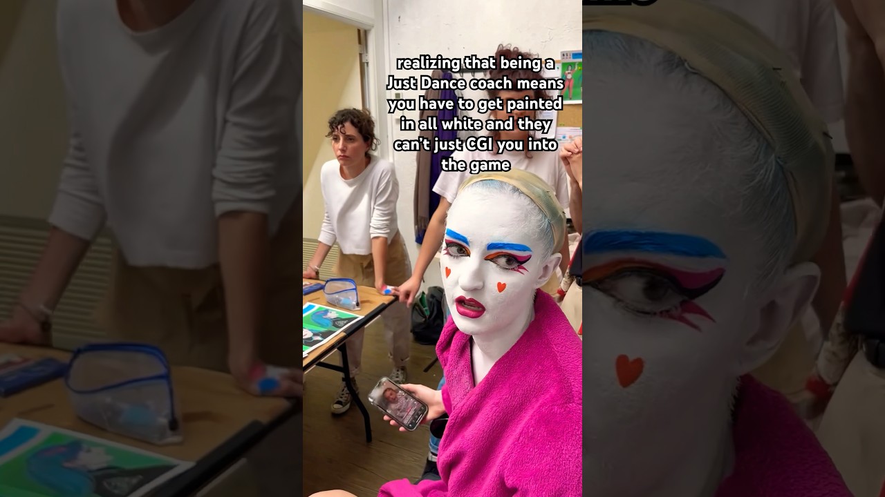 the dancers for Just Dance are REAL PEOPLE 😳 #justdance #behindthescenes