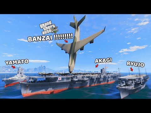 KAPAL INDUK JEPANG (PERANG DUNIA KE II) - GTA 5 MOD