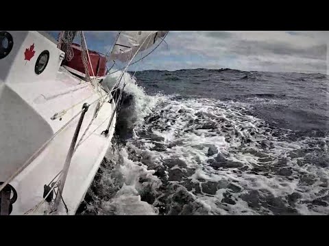 Ep 19, 1100Nm Solo Ocean Passage, Small Boat, Contessa 26, 2 year Circumnavigation, PART 3