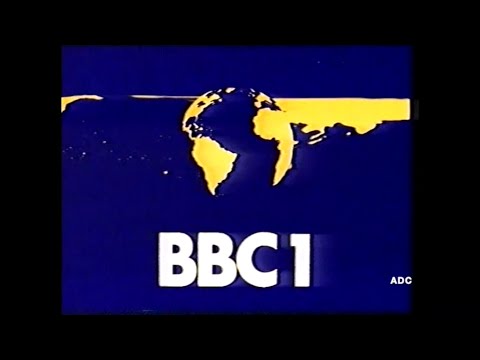 BBC1 weather, trailer & 2 links announcer John Trevor 9th February 1981