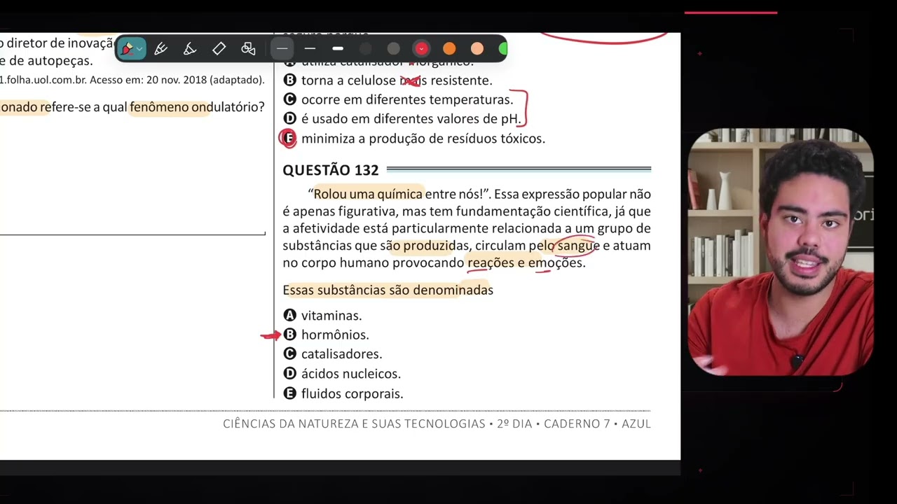 Resolução em Vídeo — Questão 132 ENEM 2025 Belém