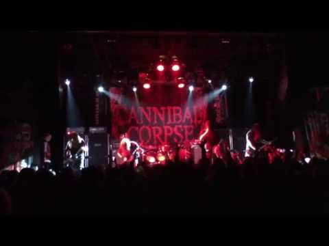 Cannibal Corpse - First Two Songs (Decibel Tour - June 5th, Brooklyn, New York)