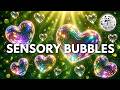 Sensory Bubbles & Calming Music for Classroom Focus | Sensory Lights for Autism Support