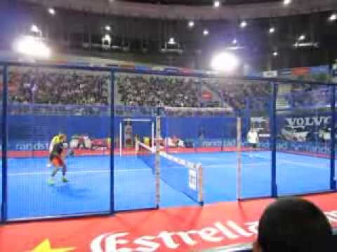 Punto en el partido Juan Martín Díaz-Fernando Bela vs Cristian Gutiérrez-Matías Díaz