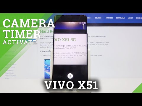 How to Use Camera Countdown in VIVO X51 5G – Take Timed Photo