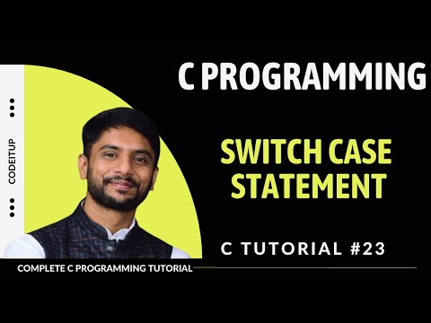 Switch Case Statement in C In Hindi