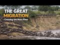 The Great Migration Wildebeests Crossing Mara River In Tanzania