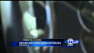 Teen in coma: Driver may have been on drugs