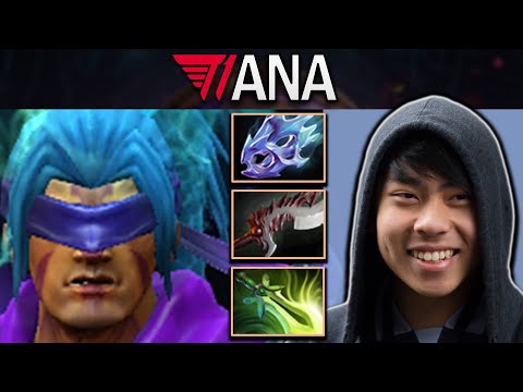 Anti-Mage Dota 2 Gameplay T1.Ana with Moon Shard - Butterfly - TI12