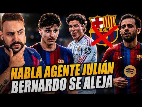 🚨TODO ROTO: ¡BERNARDO SILVA se ALEJA del BARÇA! - HABLA el AGENTE de JULIÁN ÁLVAREZ ¿Al MADRID?