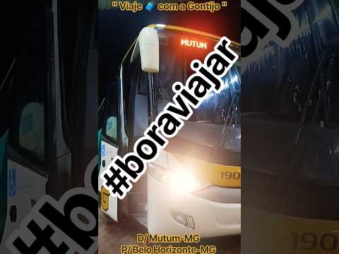 #boraviajar de Mutum-MG para Belo Horizonte-MG.