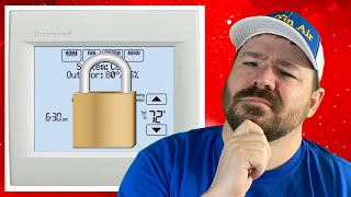 Unlock a Honeywell 8000 Thermostat Settings