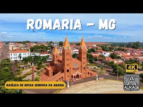 Romaria - MG: A fé e a grandiosidade da Basílica de Nossa Senhora da Abadia 🙏⛪