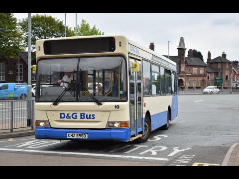 D&G Bus Dennis Dart MPD 10 CHZ 8960 ***33 WESTLANDS CIRCULAR***