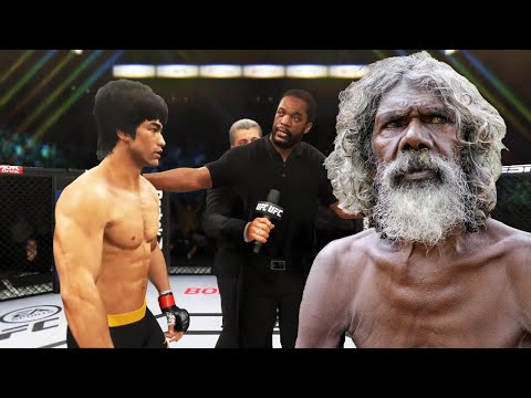 UFC 4 I Bruce Lee vs. Australian Papuan (REMATCH) (EA Sports UFC 4)