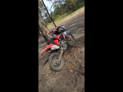first ride on my new 2019 crf250r