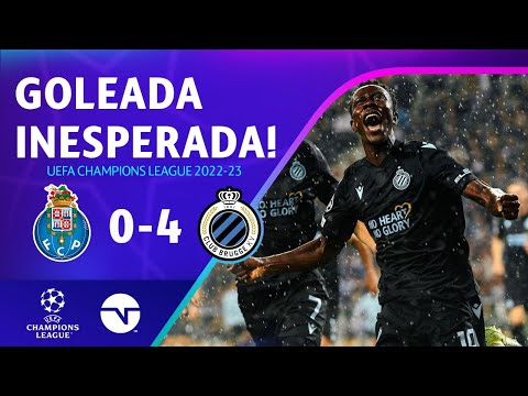Gols e lances de Porto x Club Brugge
