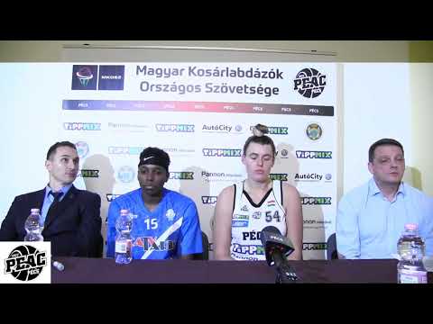 PEAC-Pécs - Atomerőmű KSC Szekszárd 77:89 (sajtótájékoztató)