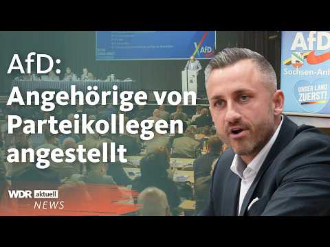 Vorwurf der Vetternwirtschaft in der AfD: Bundesvorstand berät über Vorgehen | WDR Aktuelle Stunde