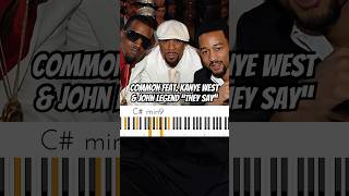 Common Feat. Kanye West &amp; John Legend “They Say” Chords 🔥🎹🔥 #musicianparadise