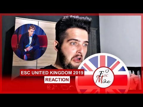 Eurovision 2019 United Kingdom - REACTION [Michael Rice - "It's Bigger Than Us"]