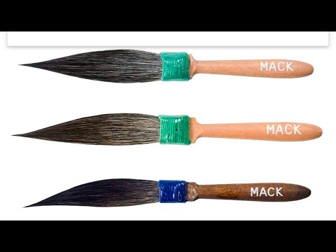Pinstriping Brush oil explained
