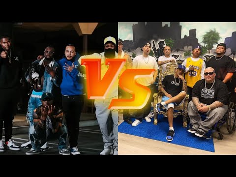 Crip rappers vs Sureno rappers (UTTDAWG, Mr Criminal, WOODROTHEMAN)