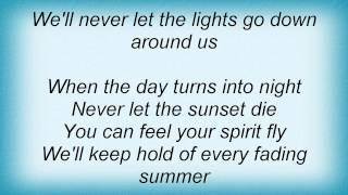 Chicane - Playing Fields Lyrics