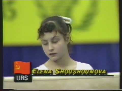 Elena Shoushounova (URS) - Worlds 1985 - Balance Beam Final