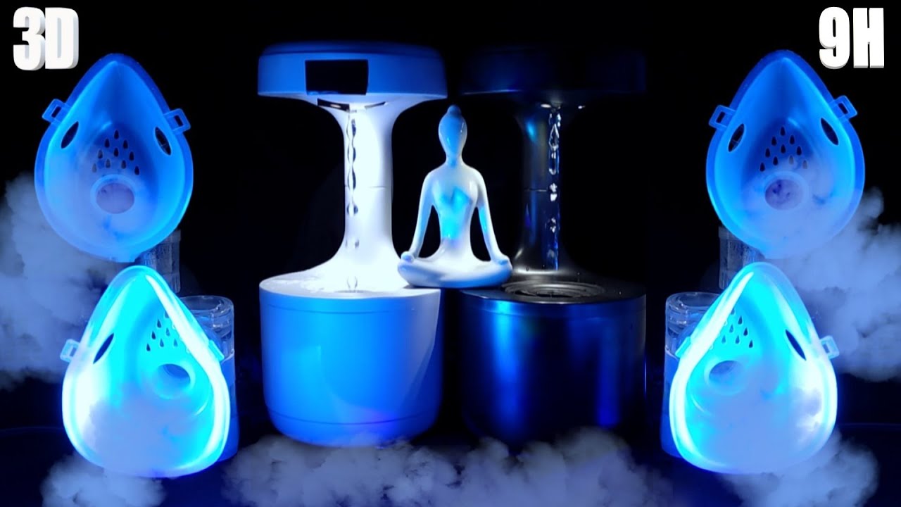ASMR Aerosol 3D with two Amazing antigravity Humidifiers💤💤