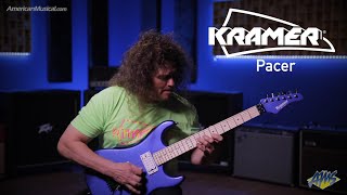 Video thumbnail for Kramer Pacer Guitar Demo w/ Vinnie Moore - AmericanMusical.com by American Musical Supply