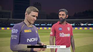 | Kings XI  vs Kolkata Knight Riders Highlights | PS4 Gameplay - Cricket 19