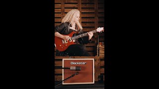 Video thumbnail for Eliza Lee of Venus Grrrls and CROWLEY rips some gnarly riffs on the Blackstar Debut 30E by Blackstar Amplification