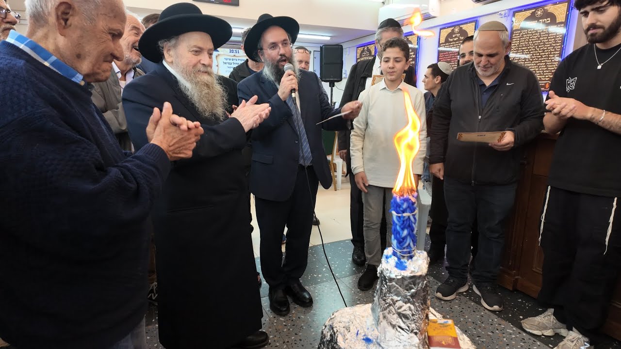 הרב הראשי לגבעתיים הרב משה אדרי יחד עם הרב שלמה בצרי שליט"א בקהילת בית יוסף