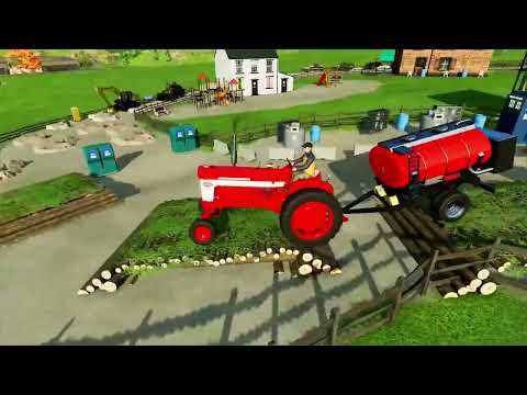 COLORED Farmall H DEATH RUN Farming Simulator 22