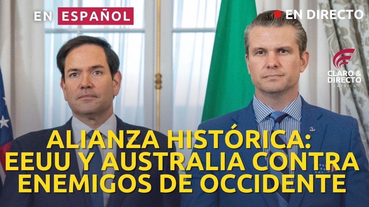 EN VIVO 🇺🇸🔥 Marco Rubio y Pete Hegseth juntos en conferencia histórica con Australia (en español)