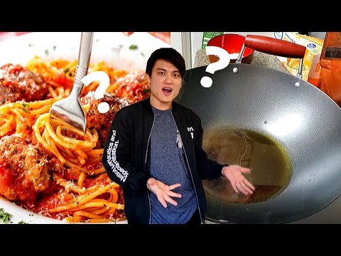 Spaghetti in a Wok