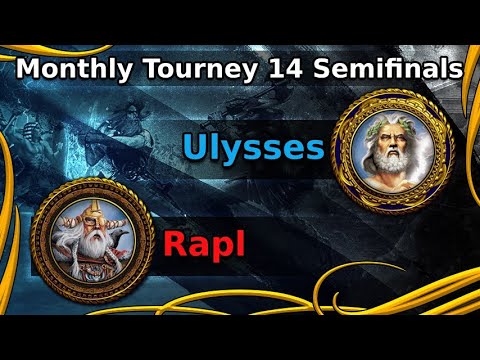 Age of Mythology: Ulysses vs Rapl - Monthly Tournament 14 - Semifinals