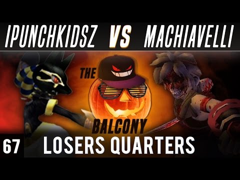 Spook at the Balcony 67 -  Losers Quarters ft. Machiavelli (Ivysaur) VS R3|iPunchKidsz (Fox)