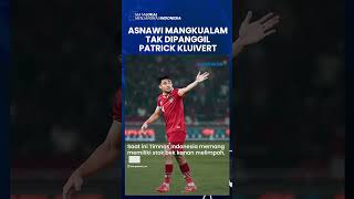 BEK KESAYANGAN SHIN TAE-YONG JADI KORBAN Pertama Patrick Kluivert di Timnas Indonesia