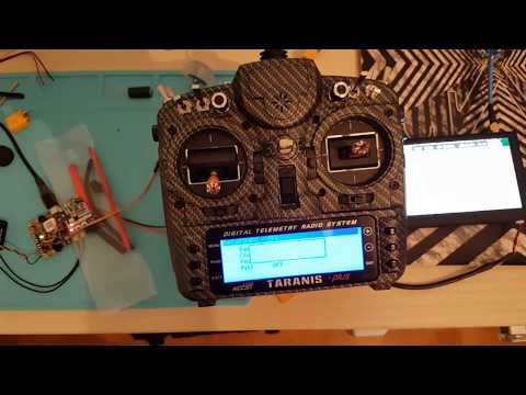 Matek VTX Smart Audio control trough FrSky XSRF4PO and Taranis X9D Plus Special Edition