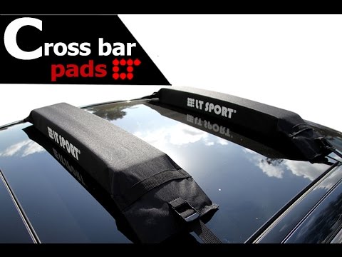 Universal Roof Top Rack Soft Cross Bars Installation Guide by LT Sport SB-ST-2300 Review