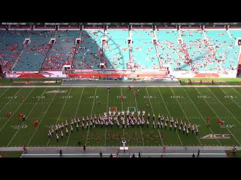 The 2017 University of Miami Frost Band of the Hour - September 23rd Halftime show (Kanye West pt 1)