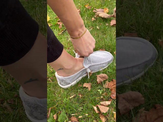 Vídeo relacionado con HEYDUDE Wally Stretch Sox - Zapatos Estilo Mocasín para Hombre, White, 43